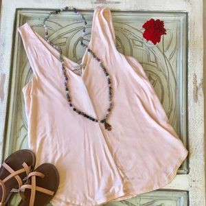 Anthropologie Peach Tank